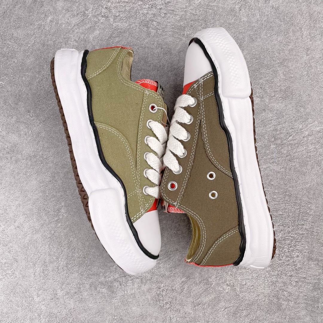 MIHARA YASUHIRO Original MMY 三原康裕 红绿棕 拼接 低筒 溶胶鞋 帆布鞋 板鞋 休闲鞋 增高鞋 男鞋 女鞋 