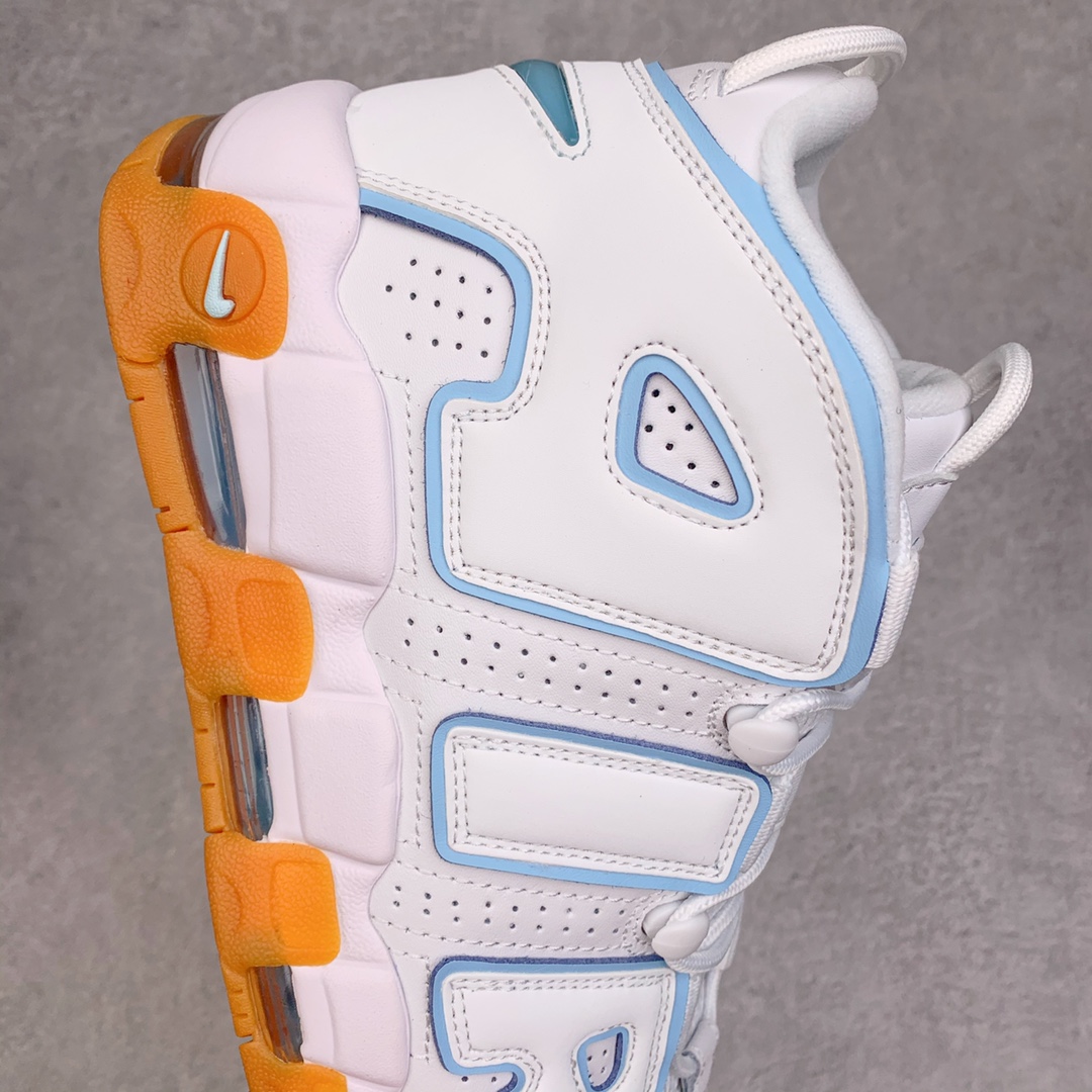 Air More Uptempo White Aqua Gum 百生胶  男鞋 女鞋 休闲鞋 板鞋 篮球鞋   415082-107