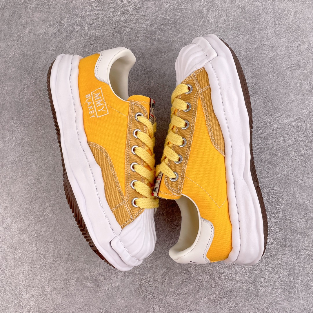 MIHARA YASUHIRO Original MMY 三原康裕 黄色 低筒 溶胶鞋 帆布鞋 板鞋 休闲鞋 增高鞋 男鞋 女鞋 A08FW731