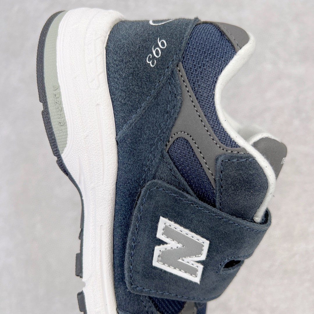 New Balance 993 系列 海军蓝 低筒 运动鞋 休闲鞋 板鞋 童鞋 