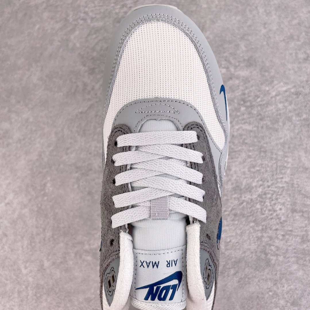 Air Max 1 London City Pack 伦敦城市公园 灰白黑 低筒 减震运动鞋 休闲鞋 板鞋 男鞋 女鞋 CV1639-001