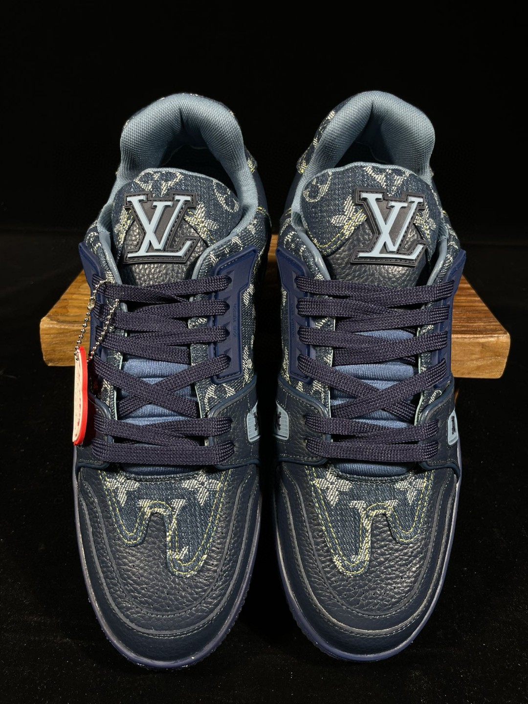 Nigo Louis Vuitton 路易威登  Nigo2 联名款 Trainer 蓝色 低筒 休闲鞋 板鞋 运动鞋 男鞋 女鞋 1A9IQ1
