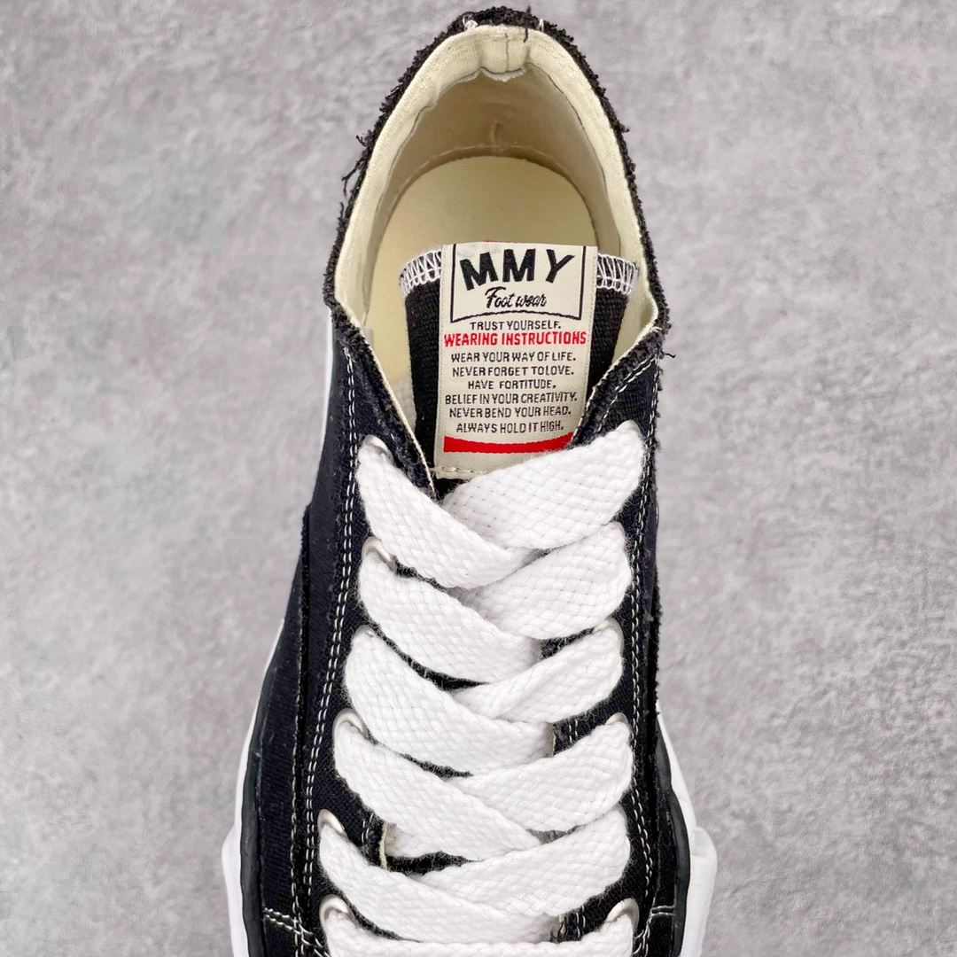MIHARA YASUHIRO Original MMY 三原康裕 黑色 低筒 溶胶鞋 帆布鞋 板鞋 休闲鞋 增高鞋 男鞋 女鞋 A01FW702