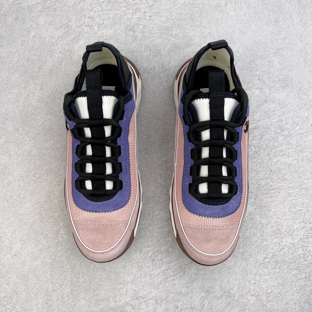 CHANEL 香奈儿 淡粉色 绒面 小牛皮 低筒 运动鞋 休闲鞋 跑步鞋 女鞋