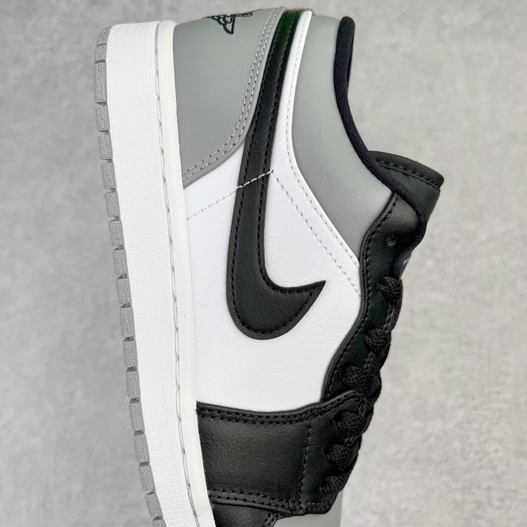 Air Jordan 1 Low Shadow Toe AJ1 黑灰 小黑灰脚趾 板鞋 休闲鞋 女鞋 男鞋 553558-052