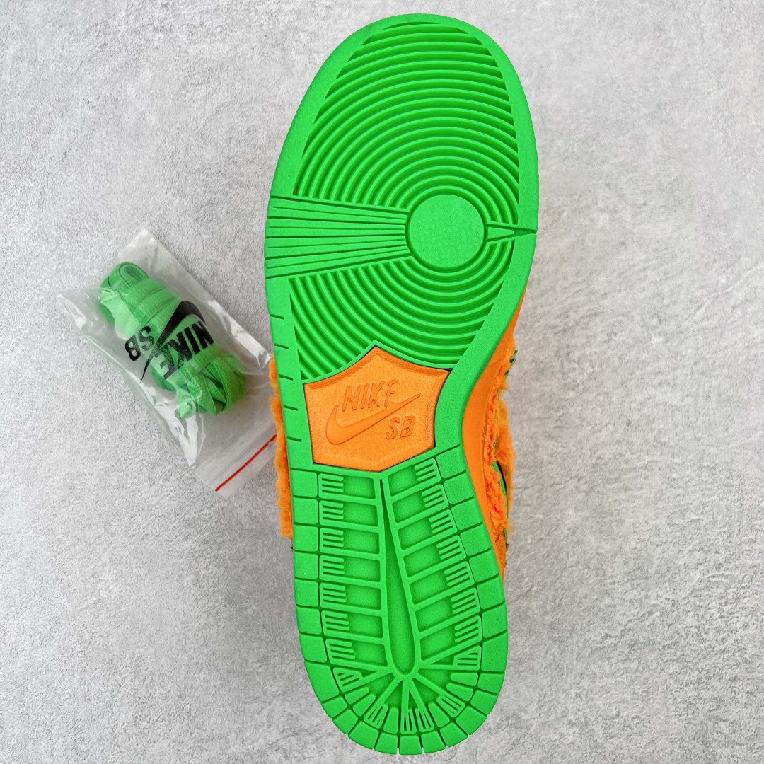 Grateful Dead x SB Dunk Low Orange Bear 跳舞小熊 橙绿 低筒 复古板鞋 休闲鞋 男鞋 女鞋 CJ5378-800