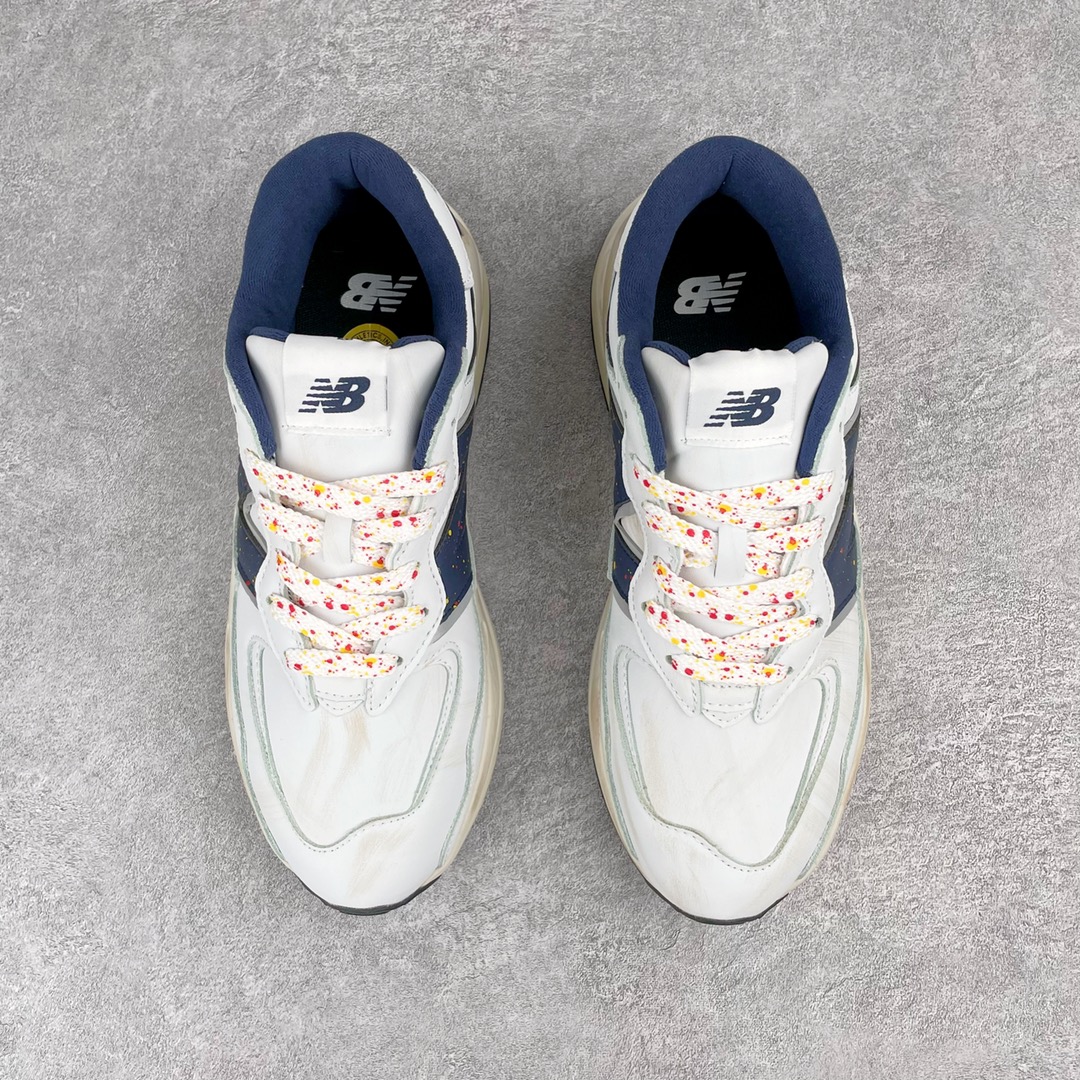 New Balance  NB5740 泼墨 做旧 黑白 低筒 复古慢跑鞋 板鞋 运动鞋 休闲鞋 男鞋 女鞋 M5740FD1