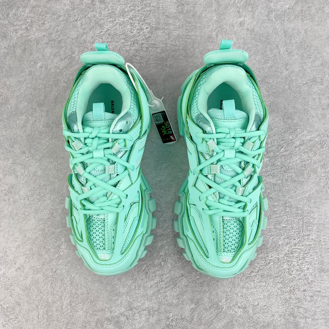 Balenciaga Track 巴黎世家 薄荷绿 老爹鞋 运动 复古板鞋 休闲鞋 男鞋 女鞋 542023W3FE33000