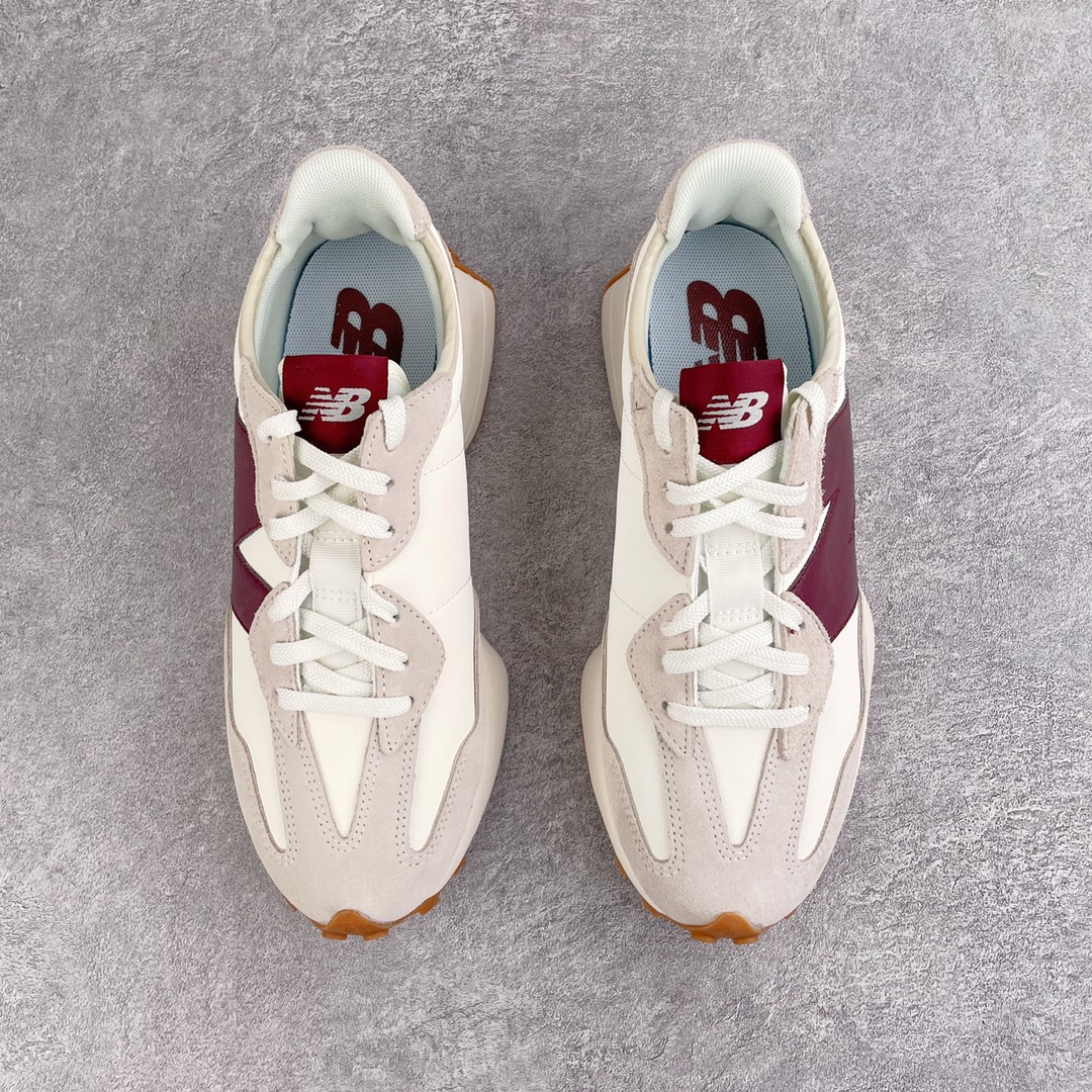 New Balance 327 白灰红  低筒 复古慢跑鞋 休闲鞋 板鞋 运动鞋 男鞋 女鞋 WS327KA