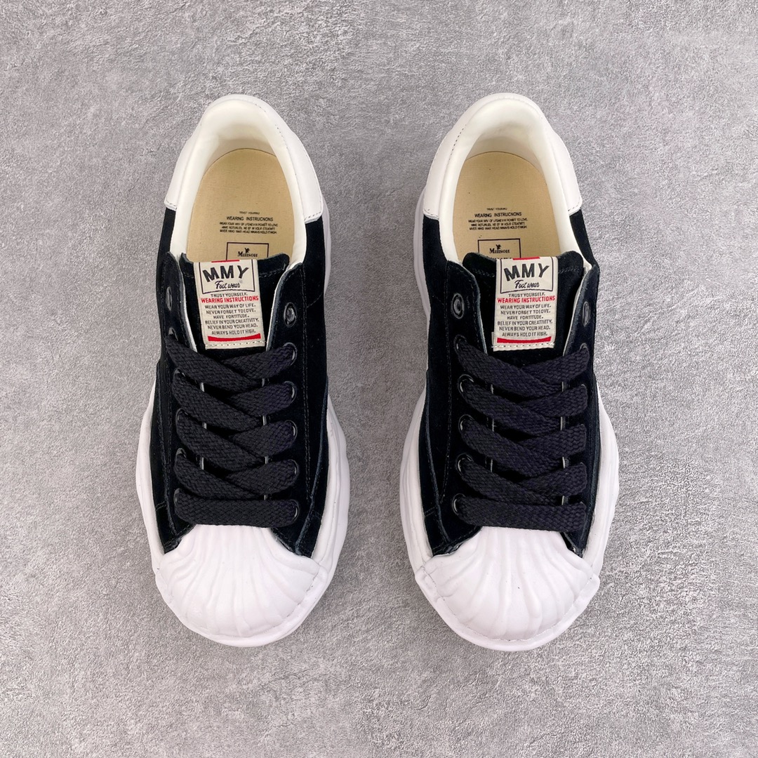 MIHARA YASUHIRO Original MMY 三原康裕 黑色 低筒 溶胶鞋 帆布鞋 板鞋 休闲鞋 增高鞋 男鞋 女鞋 A07FW708