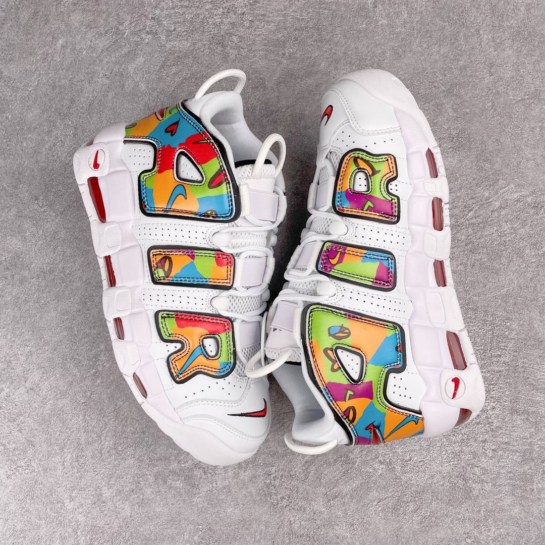 Air More Uptempo Peace Love Swoosh 彩色涂鸦  男鞋 女鞋 休闲鞋 板鞋 篮球鞋   DM8150-100