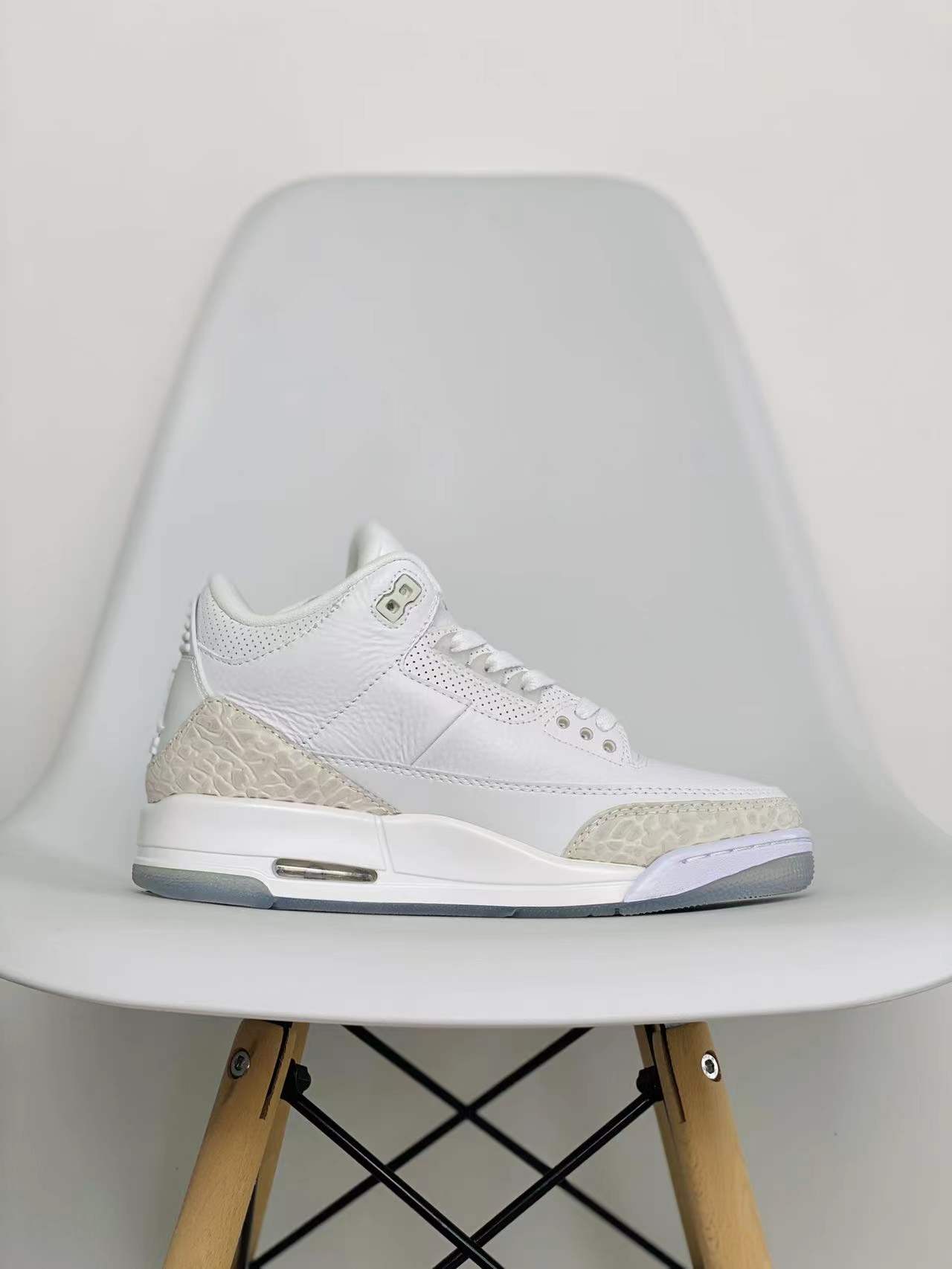 Air Jordan 3 Retro Pure White 2018 純白 AJ 3 低筒 休闲鞋 篮球鞋 板鞋 男鞋 136064-111