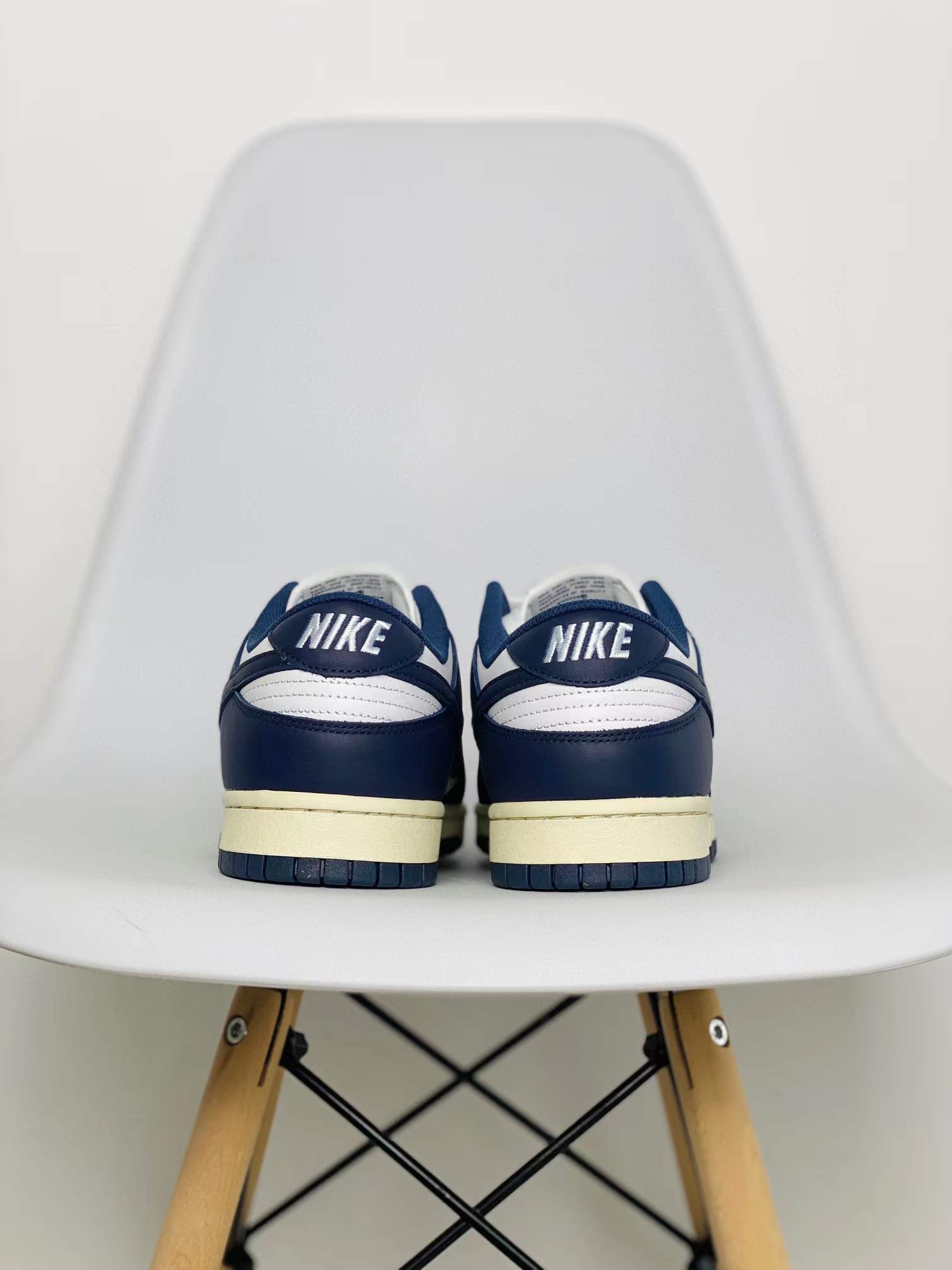 dunk Low Midnight Navy And White 低筒 海军蓝 做旧 复古板鞋 休闲鞋 男鞋 女鞋 DD1503-115