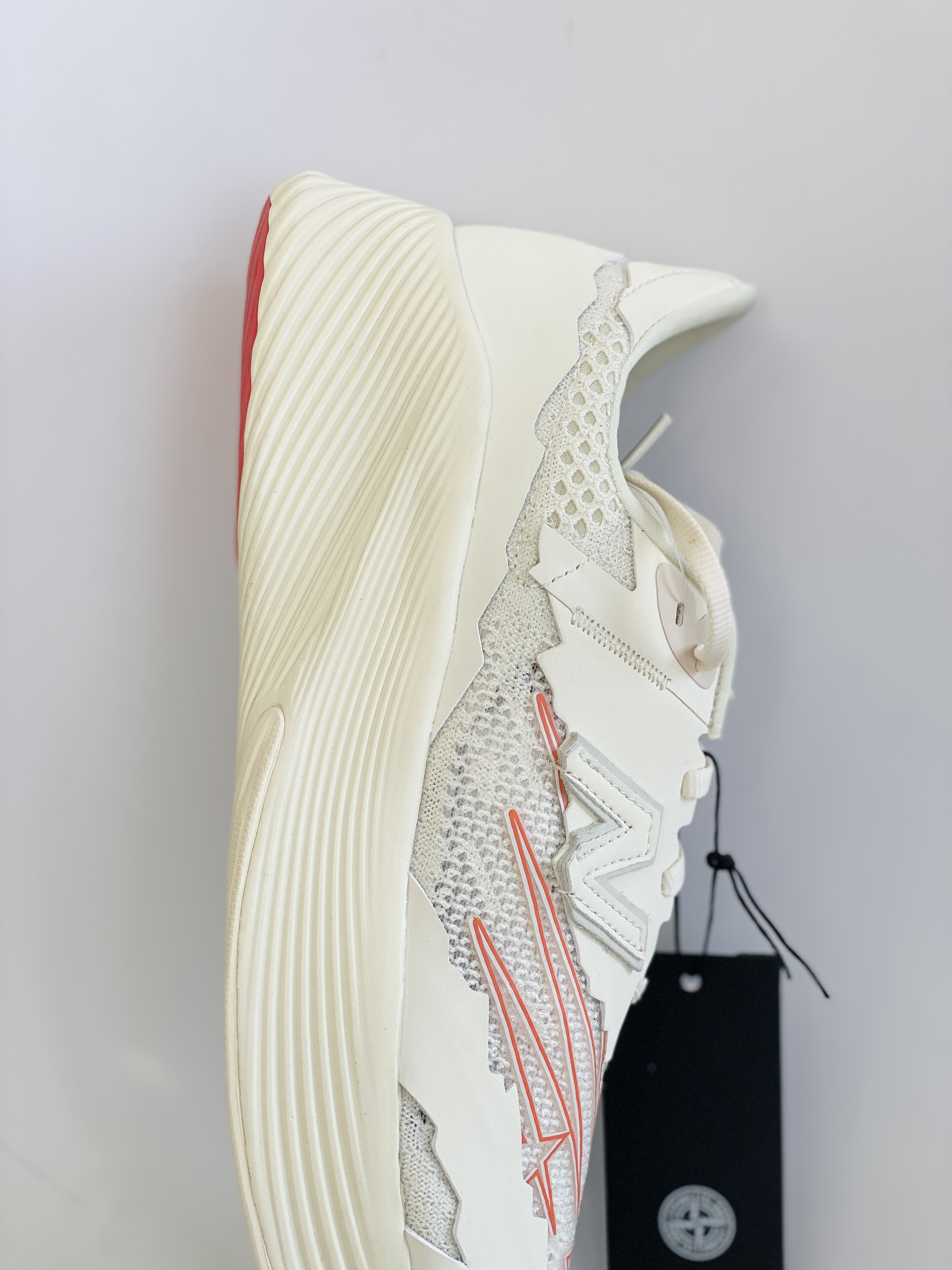 Stone laland x New Balance RC Elite V2 石头岛 白红 低筒 复古跑鞋 休闲鞋 板鞋 运动鞋 男鞋 女鞋 MSRCELTD