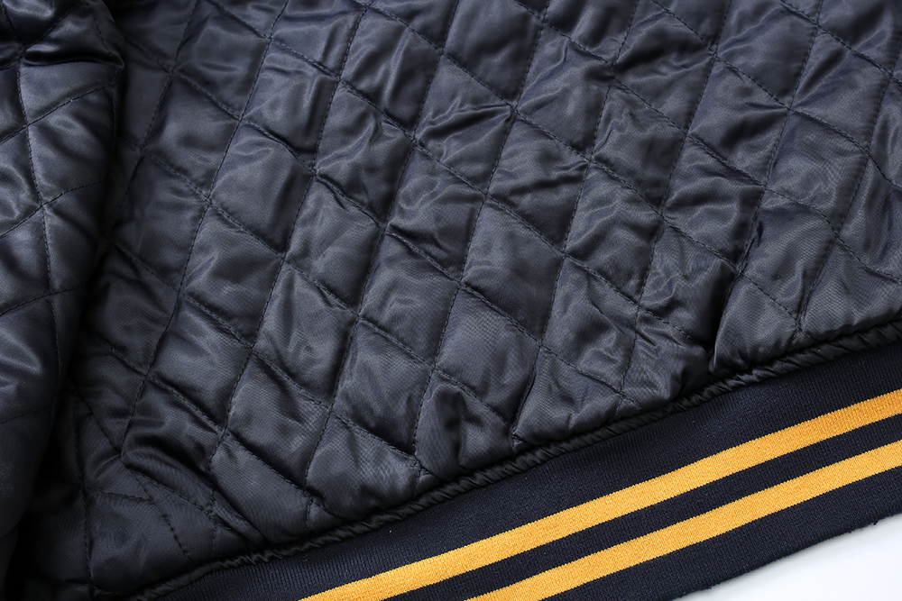 MADNESS 22AW BASEBALL JACKET 黑黄 羊毛 余文乐 拼接棒球服 休闲 宽松 夹克 长袖 外套 秋冬 男女款