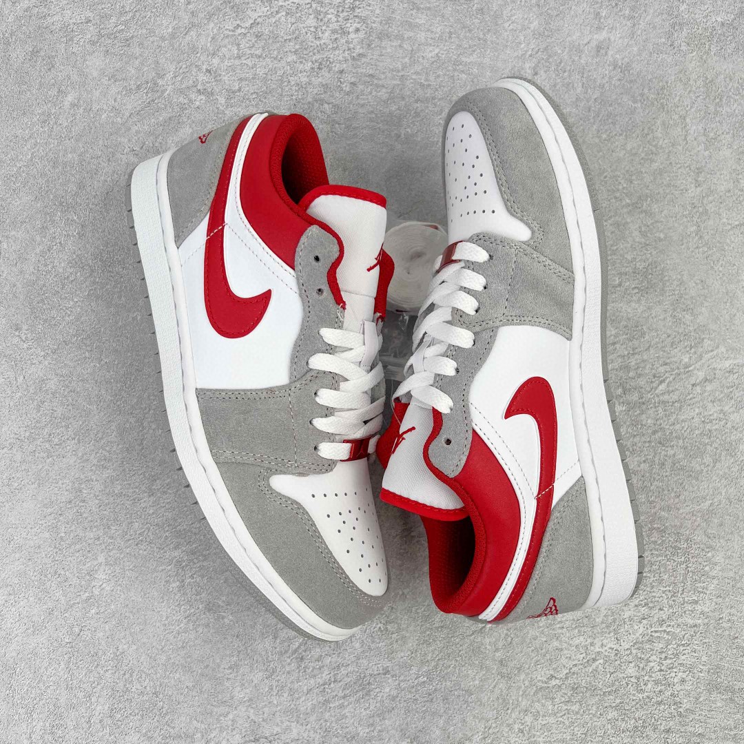 Air Jordan 1 Low SE AJ1 灰白红 板鞋 休闲鞋 女鞋 男鞋 DC6991-016