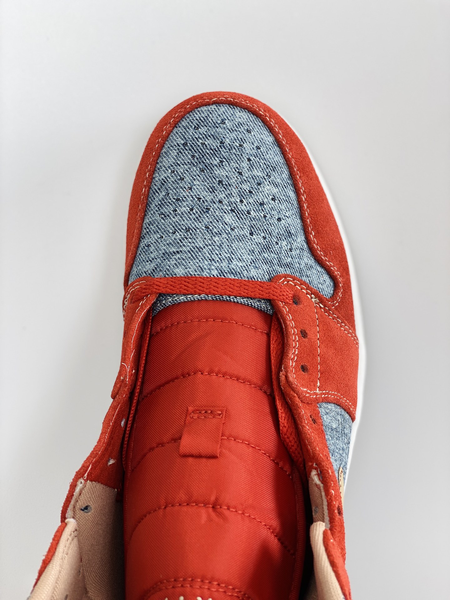 Air Jordan 1 Mid AJ1 Denim 牛仔丹寧 休闲鞋 女鞋 男鞋 情侣鞋 板鞋  DM4352-600