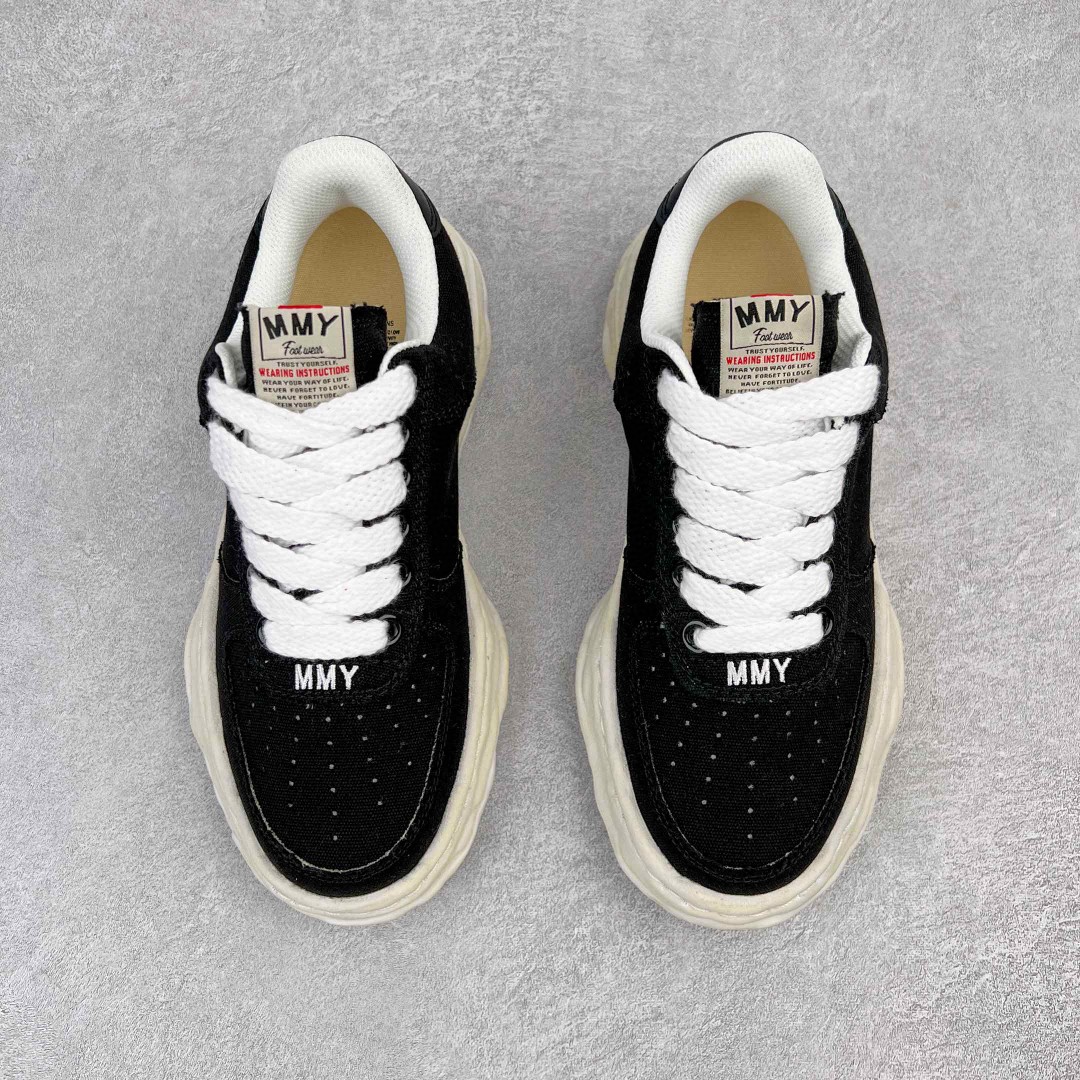 MIHARA YASUHIRO 三原康裕 Wayne MMY 黑色 低筒 溶胶鞋 帆布鞋 板鞋 休闲鞋 增高鞋 男鞋 女鞋 A08FW708