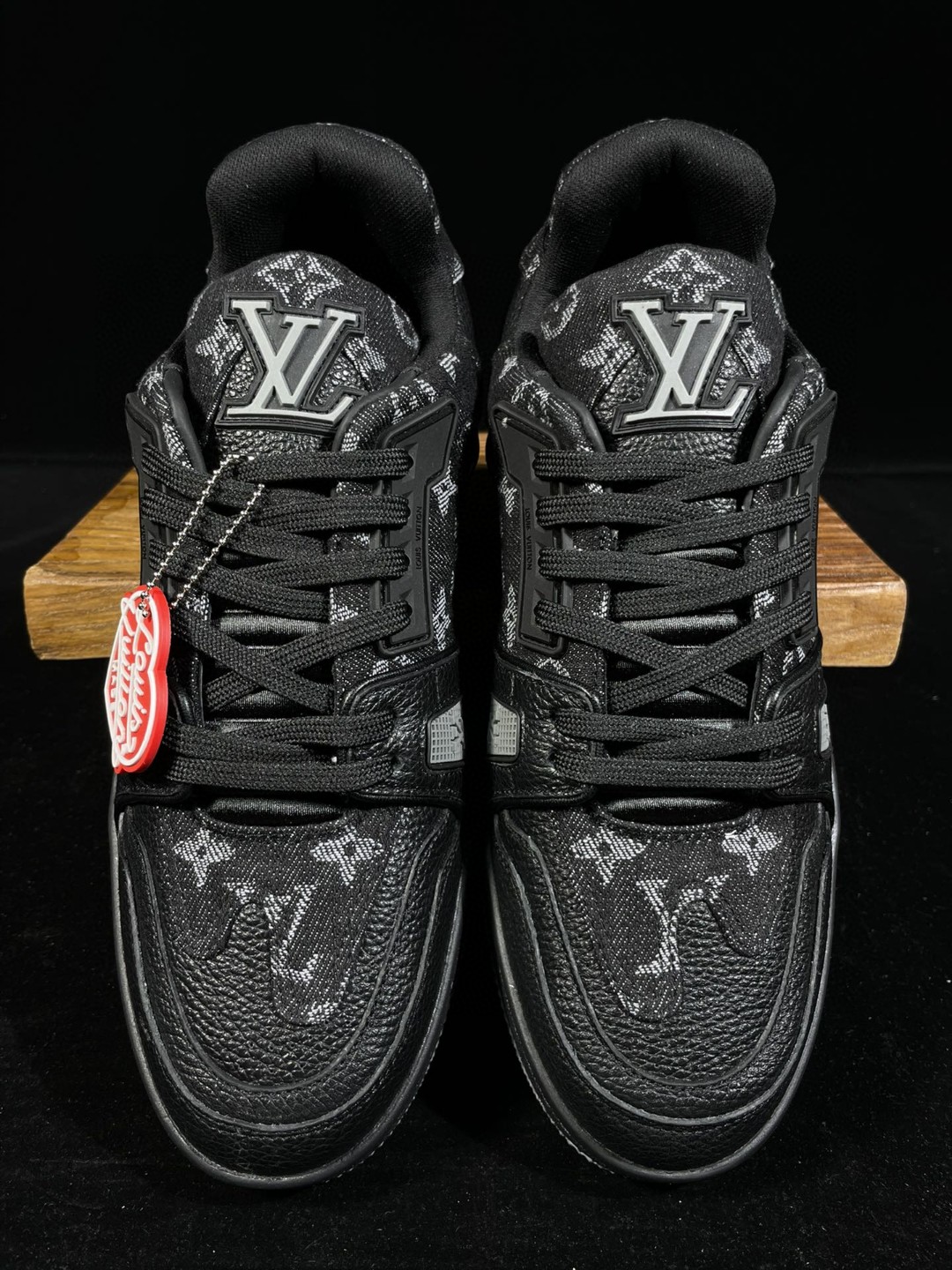 Nigo Louis Vuitton 路易威登 Nigo2 联名款 Trainer 黑色 低筒 休闲鞋 板鞋 男鞋 女鞋 1A9IPH