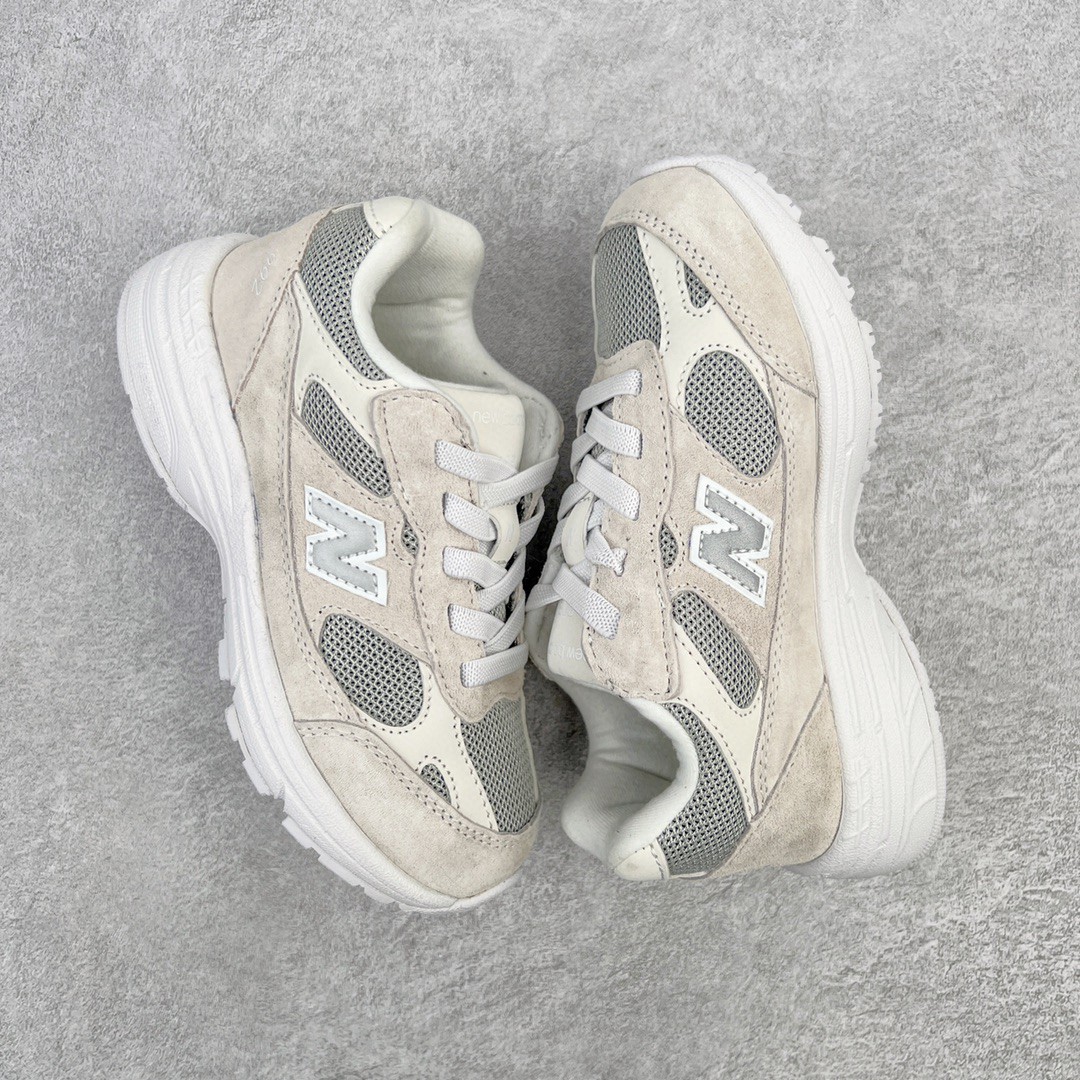 New Balance 992 系列 米白 低筒 运动鞋 休闲鞋 板鞋 童鞋 