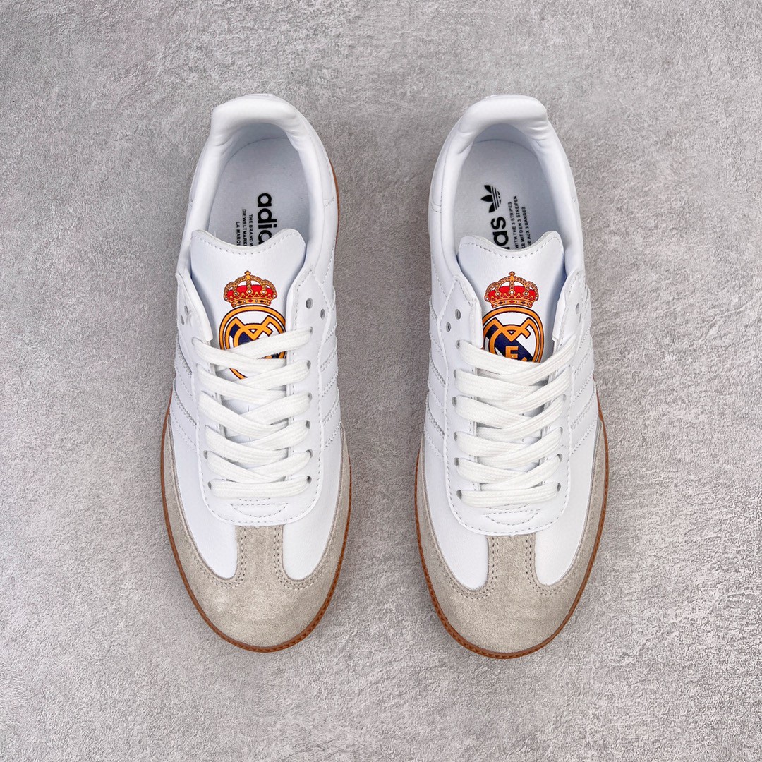 Adidas Originals Samba Team 白灰 低筒 复古板鞋 休闲鞋 男鞋 女鞋  