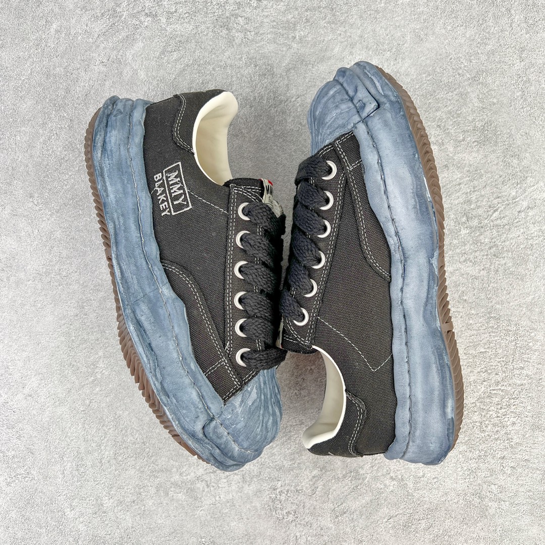 MIHARA YASUHIRO Original MMY 三原康裕 黑灰 低筒 溶胶鞋 帆布鞋 板鞋 休闲鞋 增高鞋 男鞋 女鞋 A08FW710