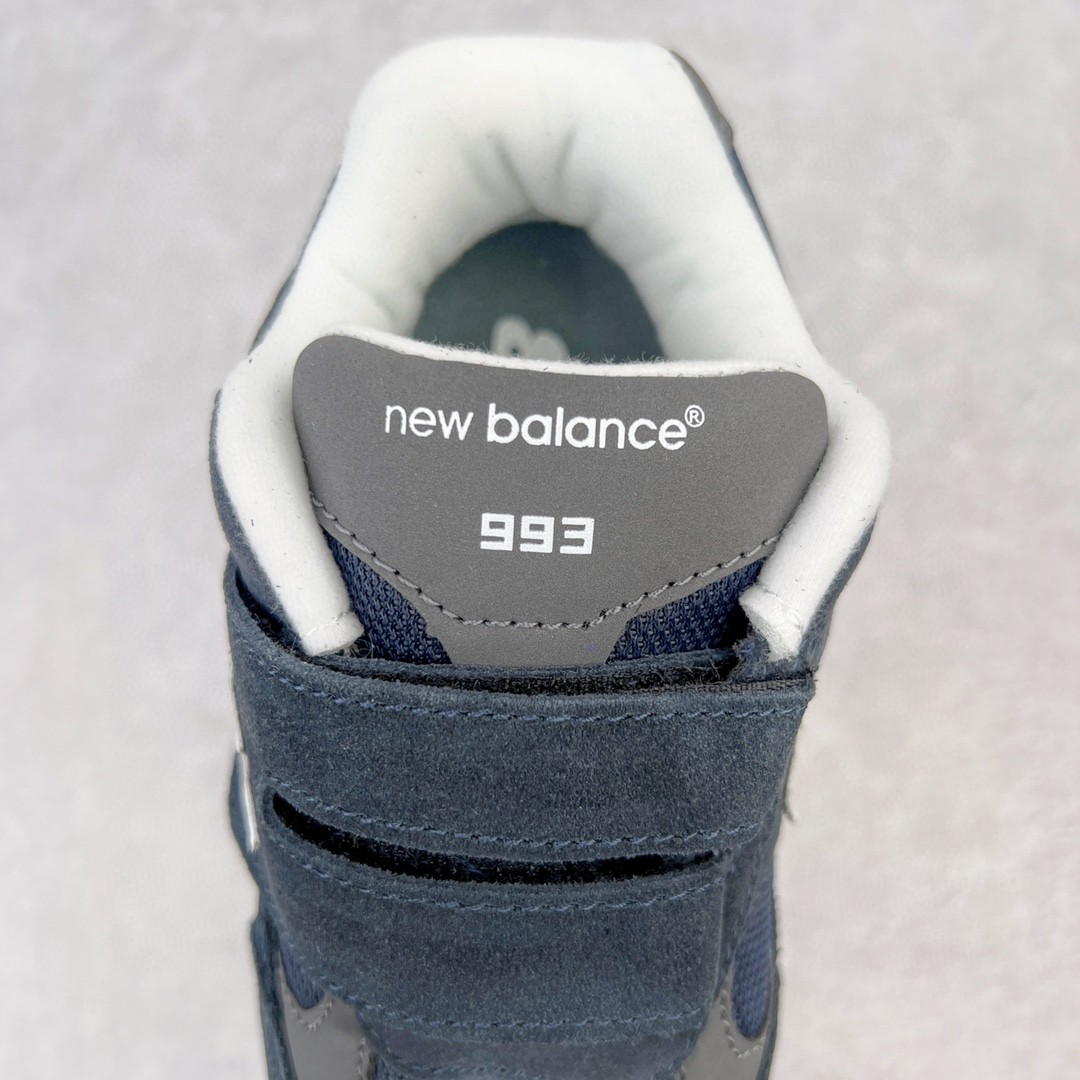New Balance 993 系列 海军蓝 低筒 运动鞋 休闲鞋 板鞋 童鞋 