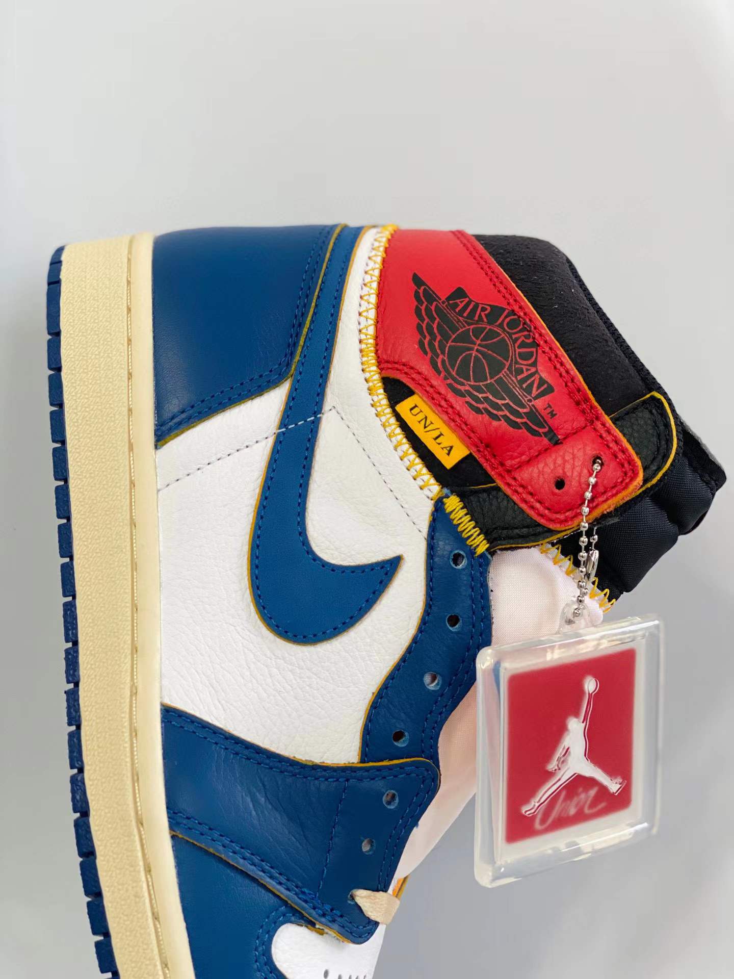 Union Air Jordan 1 AJ1 Retro OG NRG 黑紅 拼接 高筒 篮球鞋 休闲鞋 男鞋 板鞋  