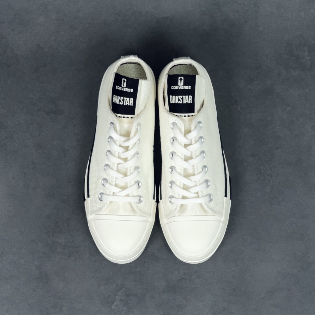 Rick Owens DRKSHDW Converse Chuck Taylor ALL Star 1970S Ox 白色 高筒 板鞋 休闲鞋 帆布鞋 男鞋 女鞋 A00134C