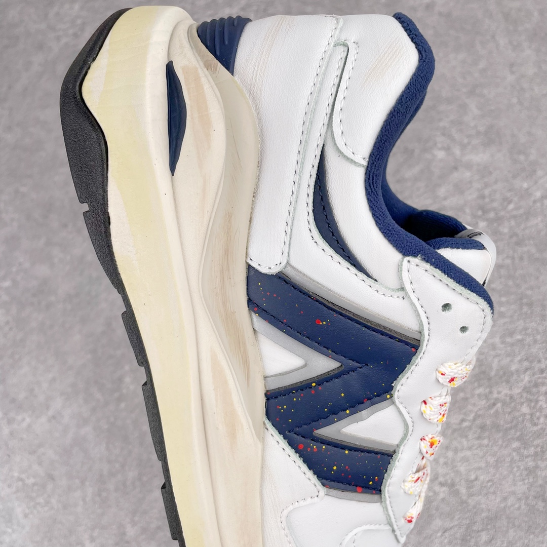 New Balance  NB5740 泼墨 做旧 黑白 低筒 复古慢跑鞋 板鞋 运动鞋 休闲鞋 男鞋 女鞋 M5740FD1