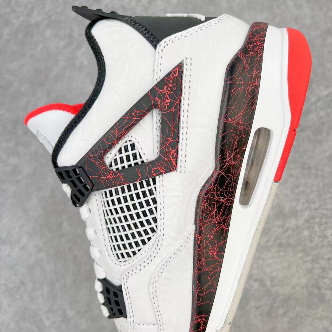 Air Jordan 4 AJ4 Retro Hot Lava 热熔岩 红白 低筒 男鞋 女鞋 籃球鞋 板鞋  308497-116