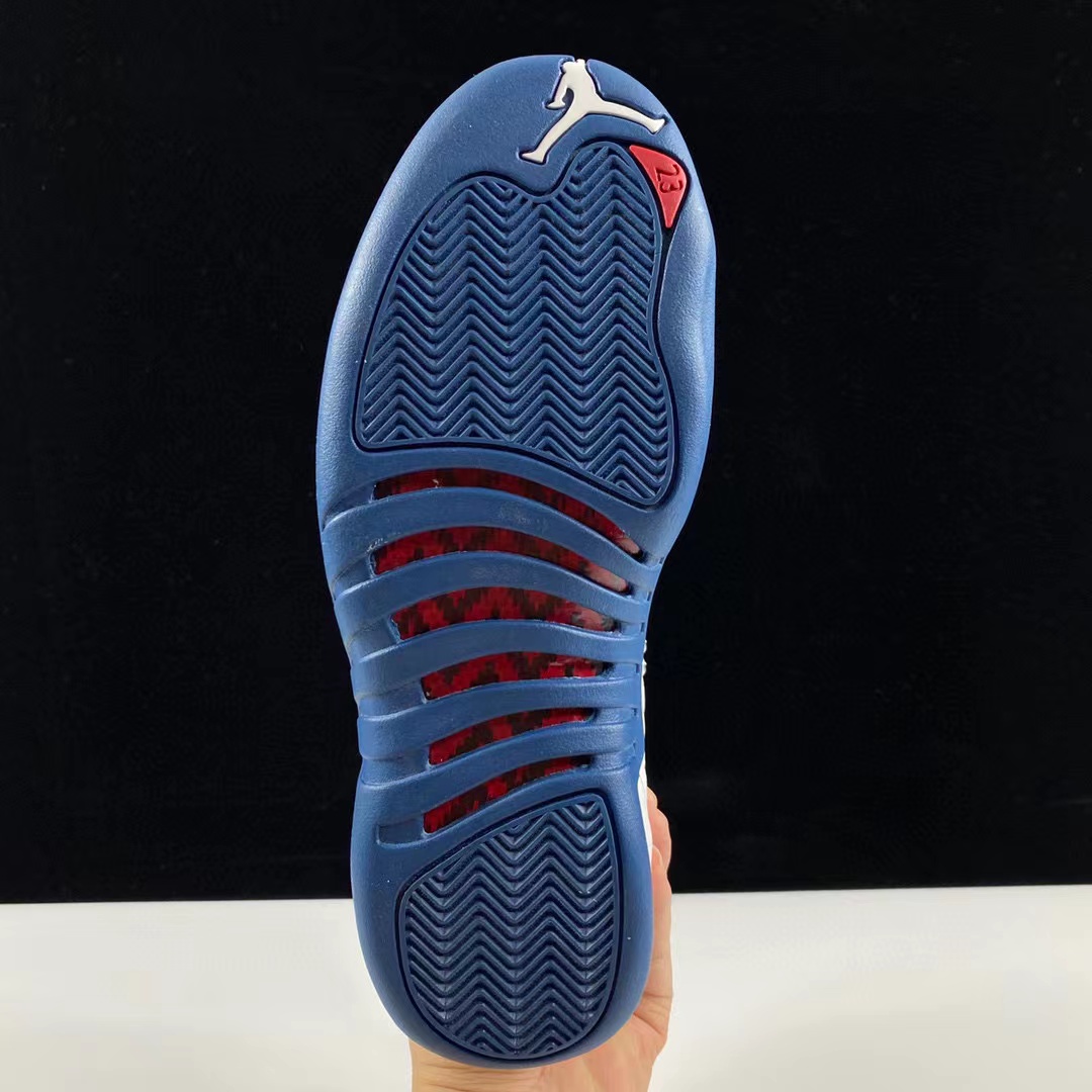 Air Jordan 12 AJ12 French Blue 2016  法国蓝 碳板 全掌气垫 篮球鞋 球鞋 男鞋 休闲鞋 130690-113