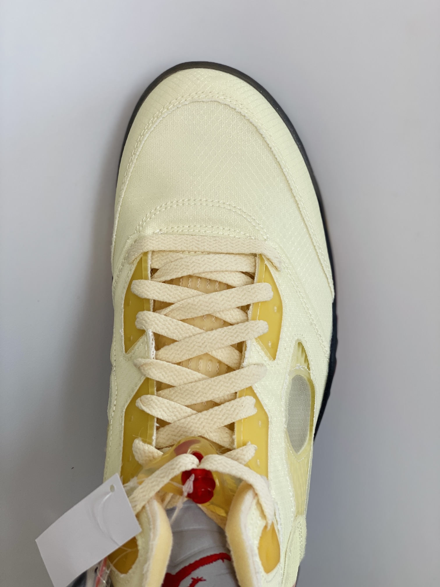 OFF-White Air Jordan 5 Retro Sail 白蝉翼  高筒 男鞋 休闲鞋 板鞋 篮球鞋 DH8565-100