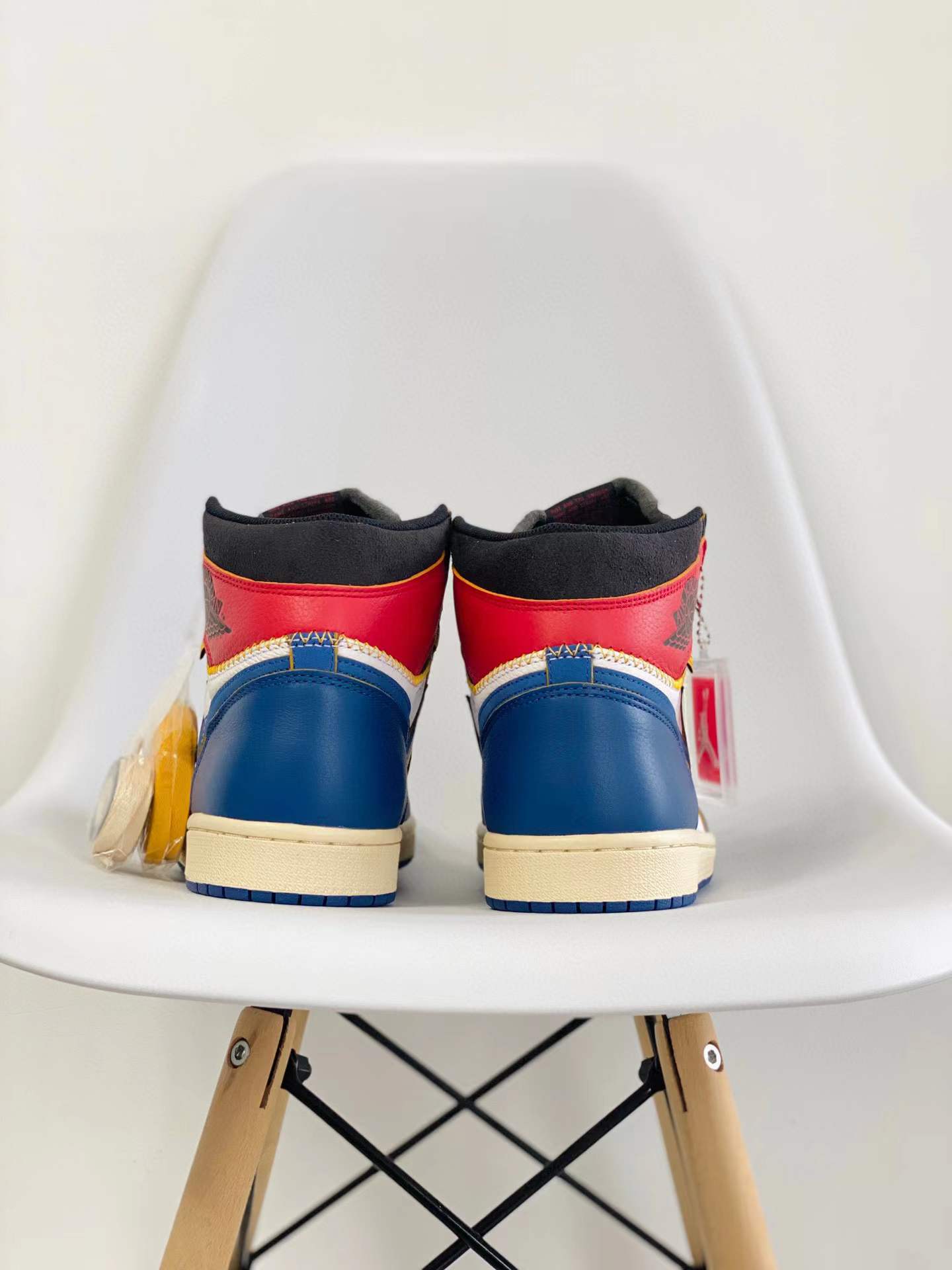 Union Air Jordan 1 AJ1 Retro OG NRG 黑紅 拼接 高筒 篮球鞋 休闲鞋 男鞋 板鞋  