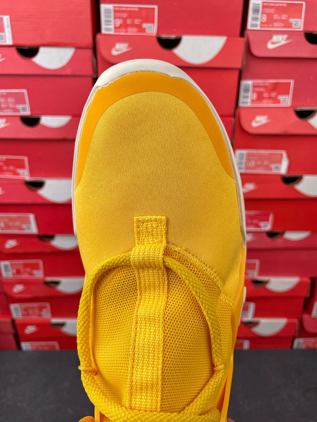 Nike Air Fear of God 1 Amarillo FOG 黄白 高筒 篮球鞋 球鞋 实战鞋 运动鞋 AR4237-700