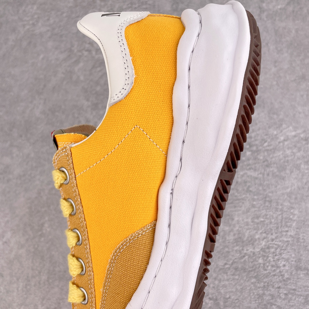 MIHARA YASUHIRO Original MMY 三原康裕 黄色 低筒 溶胶鞋 帆布鞋 板鞋 休闲鞋 增高鞋 男鞋 女鞋 A08FW731