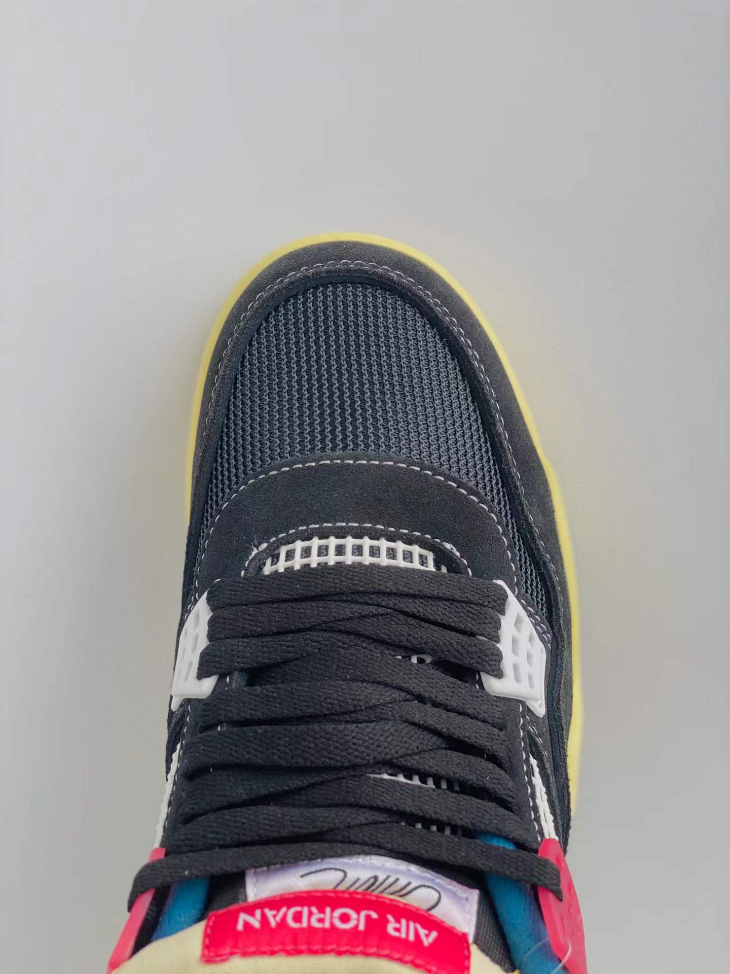 Union LA Air Jordan 4 AJ4 Retro Off Noir  黑蓝  麂皮 篮球鞋 运动鞋 休闲鞋 男鞋 DC9533-001