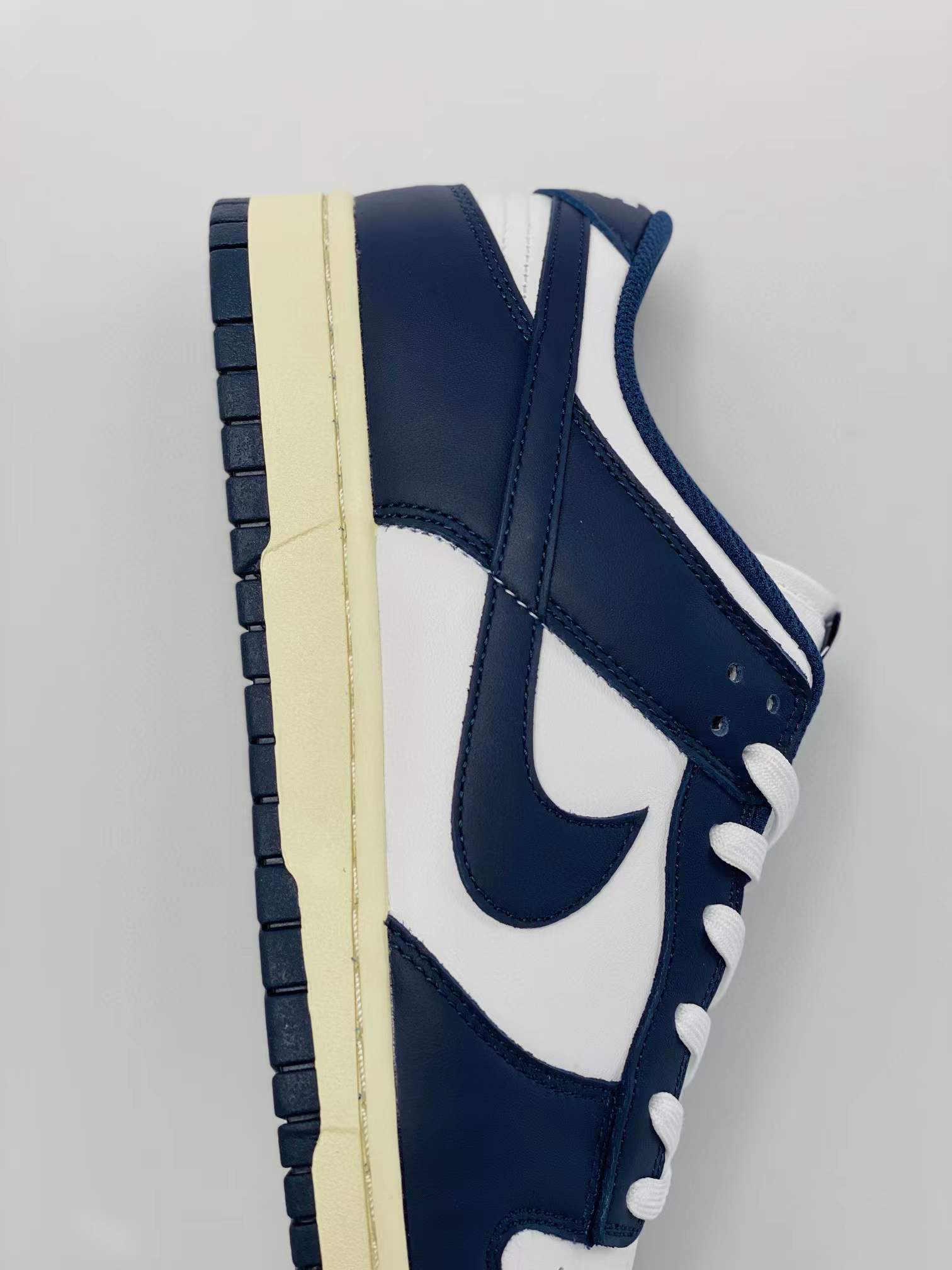 dunk Low Midnight Navy And White 低筒 海军蓝 做旧 复古板鞋 休闲鞋 男鞋 女鞋 DD1503-115