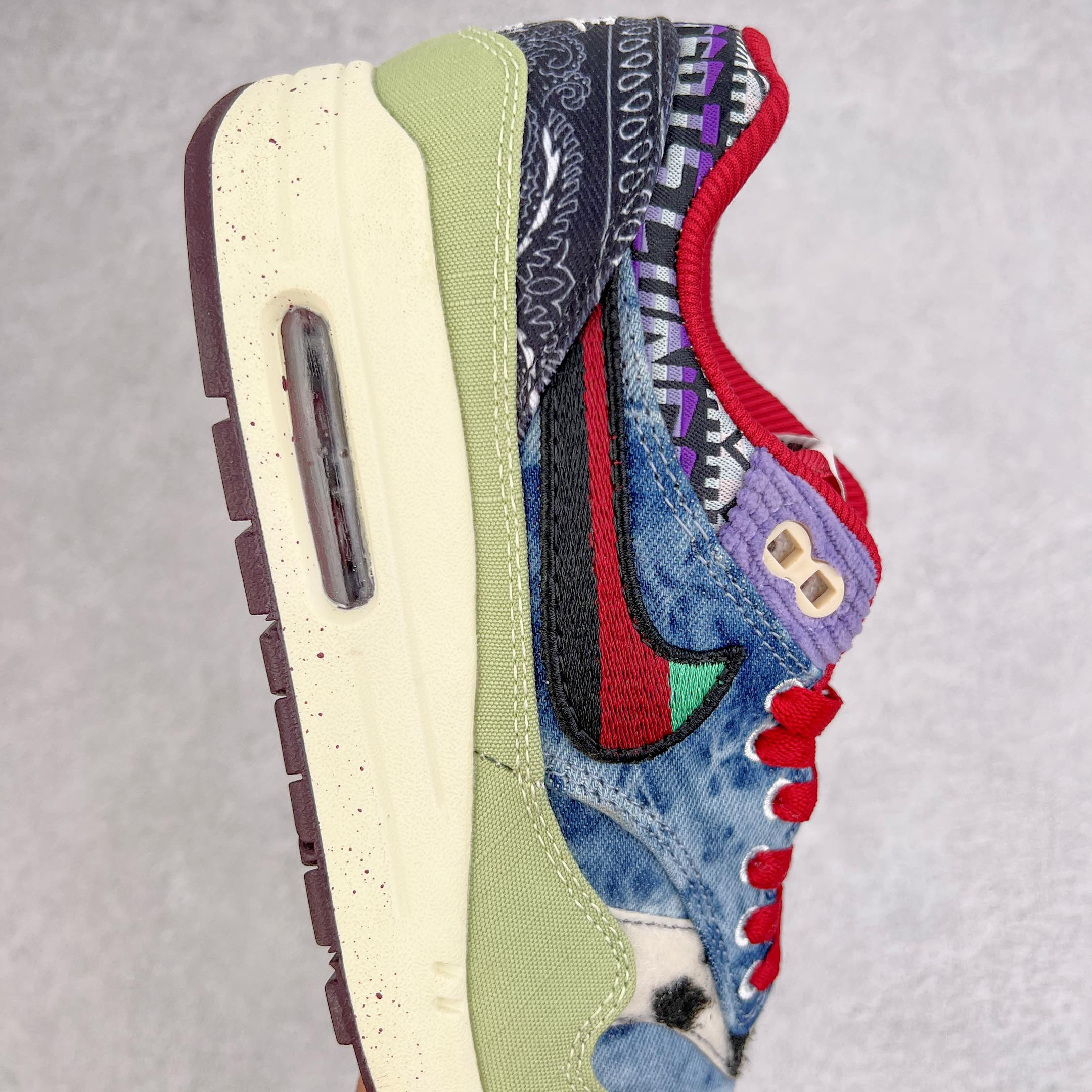 Concepts Air Max 1 SP Mellow 蓝绿 腰果花 低筒 减震运动鞋 休闲鞋 板鞋 男鞋 女鞋 DN1803-900