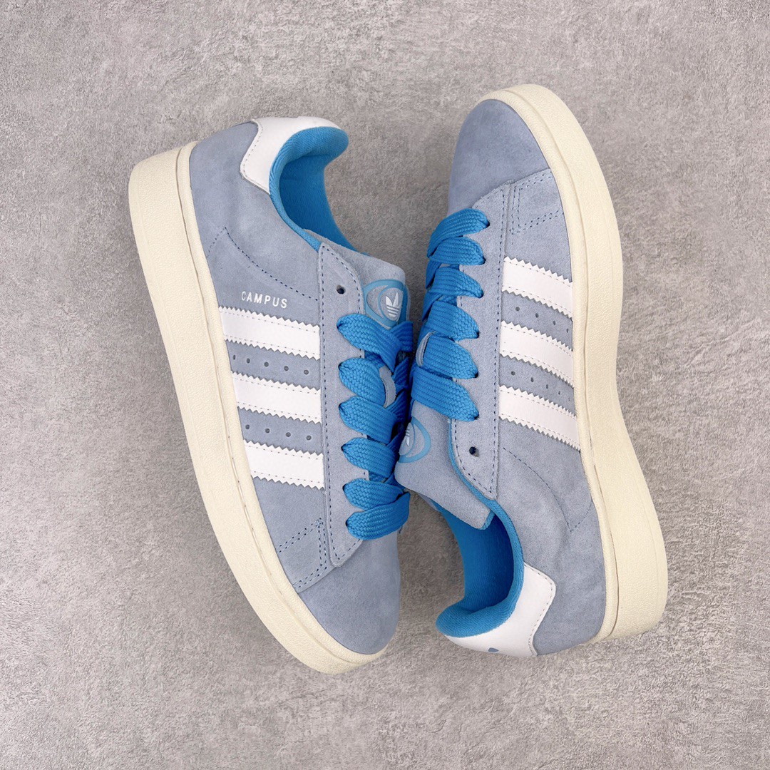 adidas originals Campus 00s 浅蓝色 低筒 复古板鞋 休闲鞋 男鞋 女鞋 GY9473