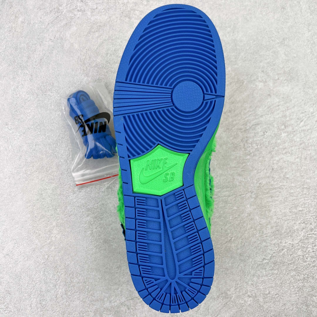  Grateful Dead x SB Dunk Low Green Bear 跳舞小熊 蓝绿 低筒 复古板鞋 休闲鞋 男鞋 女鞋 CJ5378-300