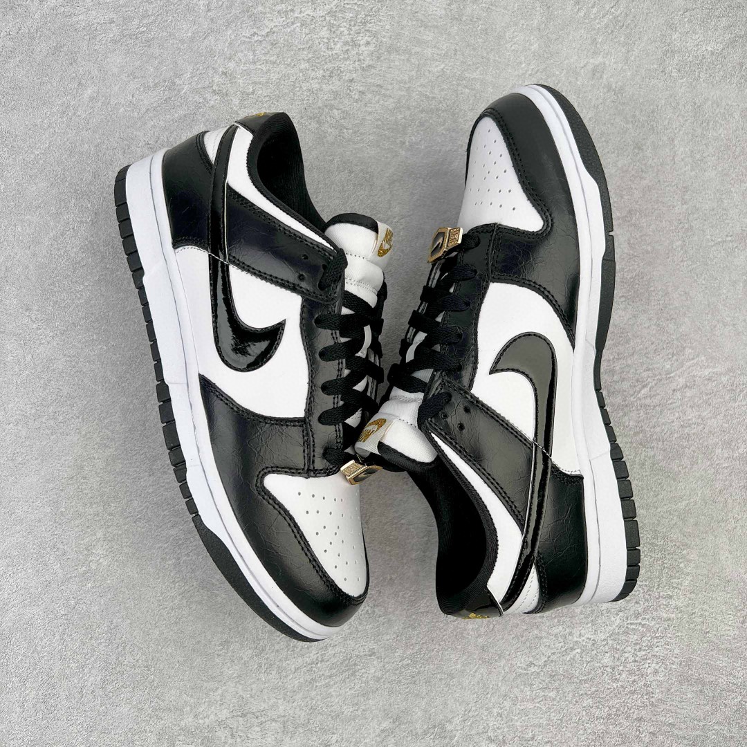 Dunk Low Retro World Champ 黑白 熊猫 金扣 低筒 复古板鞋 休闲鞋 男鞋 女鞋 DR9511-100