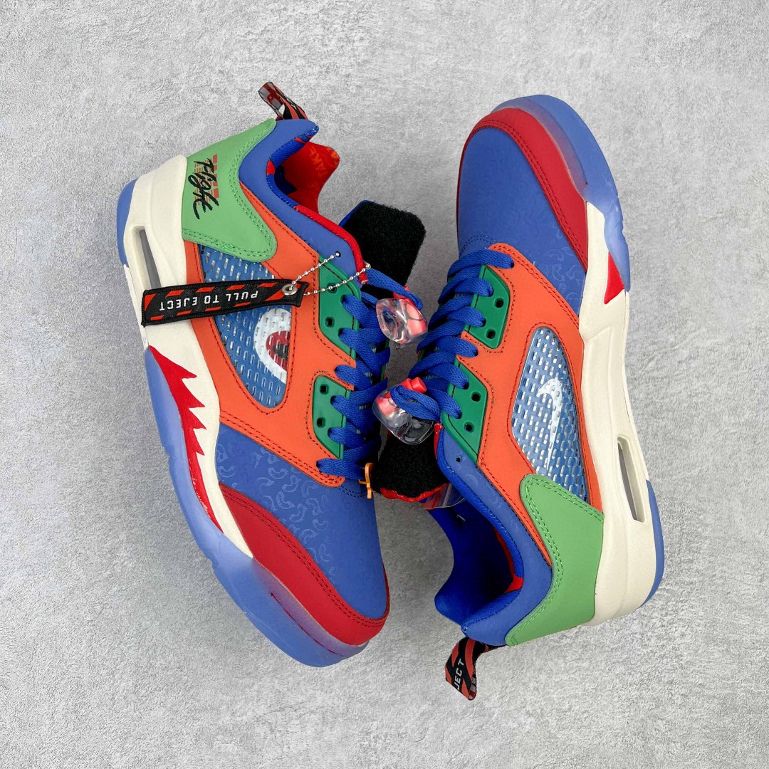 Air Jordan 5 Retro Low Doernbecher Freestyle AJ5 彩色 慈善 低筒 休闲鞋 板鞋 篮球鞋 男鞋 DR6287-486