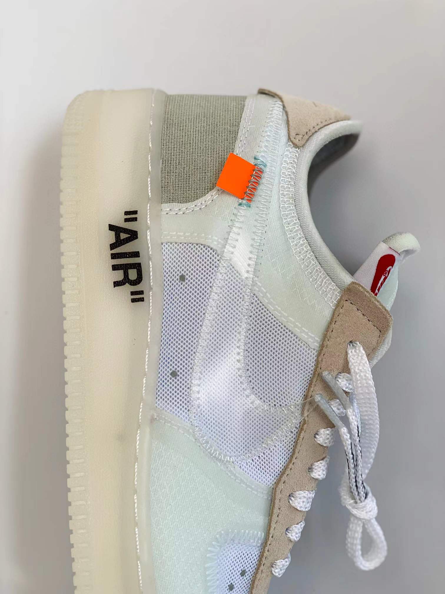 OFF-WHITE Air Force 1 Low Virgil The Ten 白色 低筒 空军一号 休闲鞋 板鞋 男鞋 AO4606-100