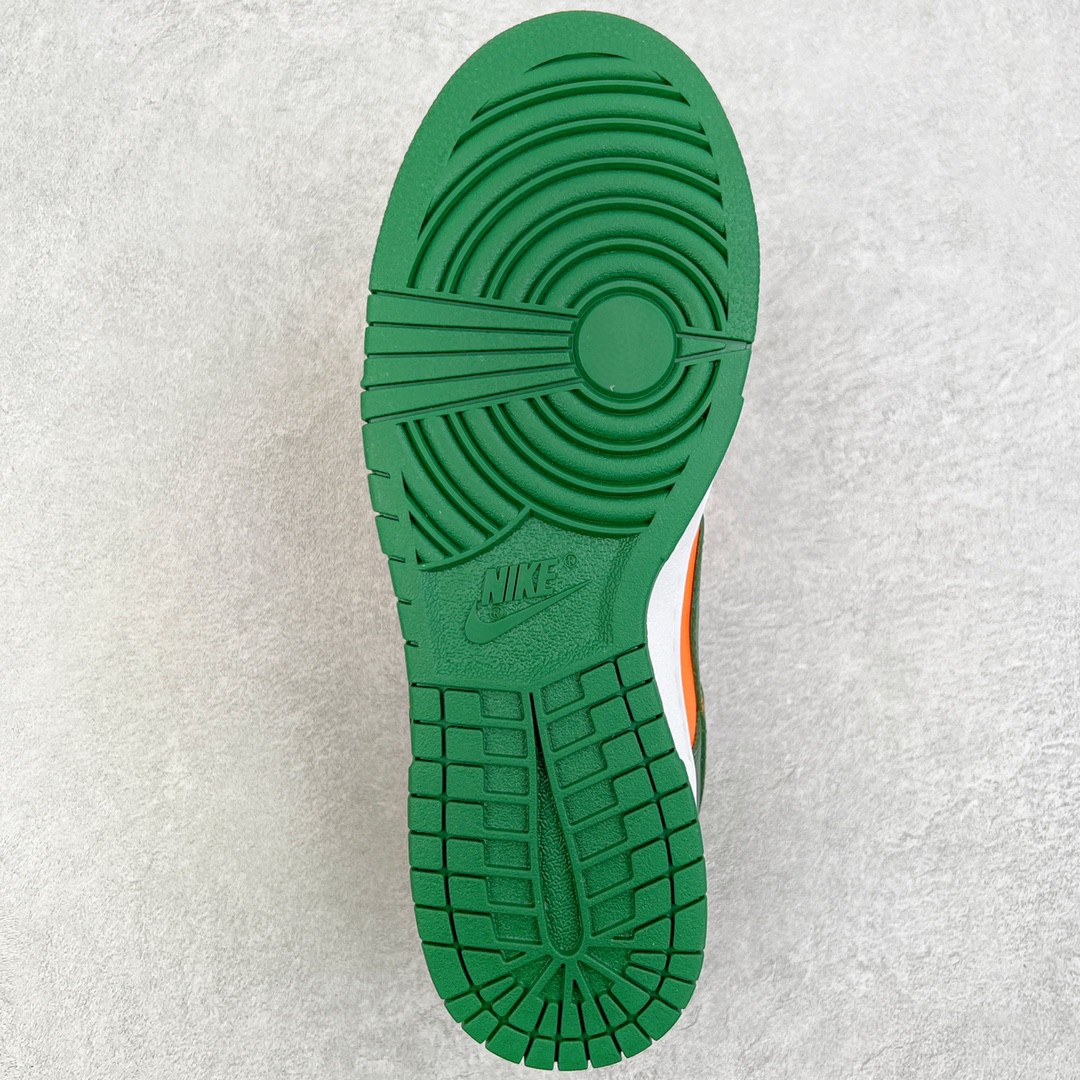 dunk Low Miami Hurricanes 橙绿 低筒 复古板鞋 休闲鞋 男鞋 女鞋 DD1391-300