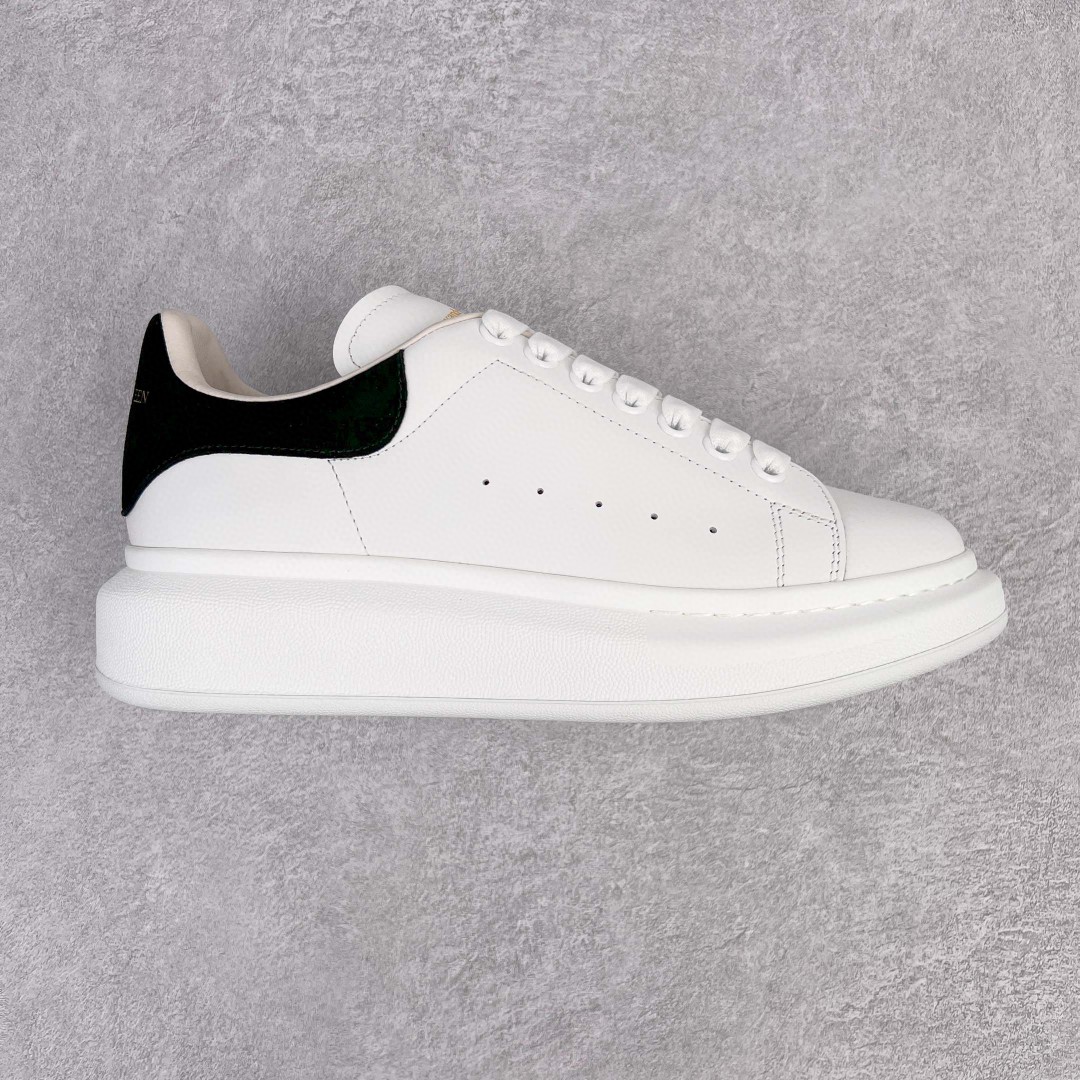 Alexander McQueen 麦昆 黑尾 绒面 低筒 板鞋 休闲鞋 厚底鞋 增高鞋 男鞋 女鞋 553770WHGP79061