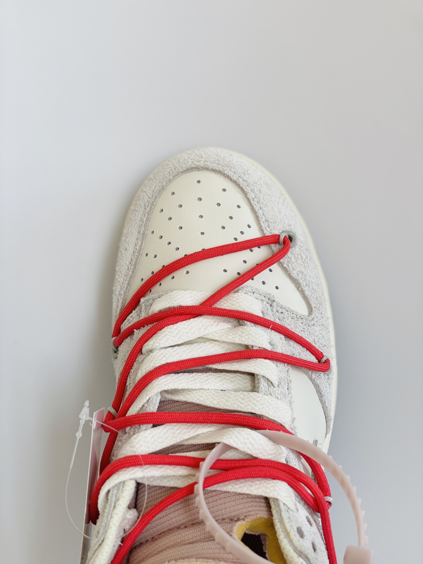 NO.33 Off-White Duunk  Low THE 50-33 灰白 麂皮 低筒 板鞋 休闲鞋 滑板鞋 男鞋 女鞋 DJ0950-118