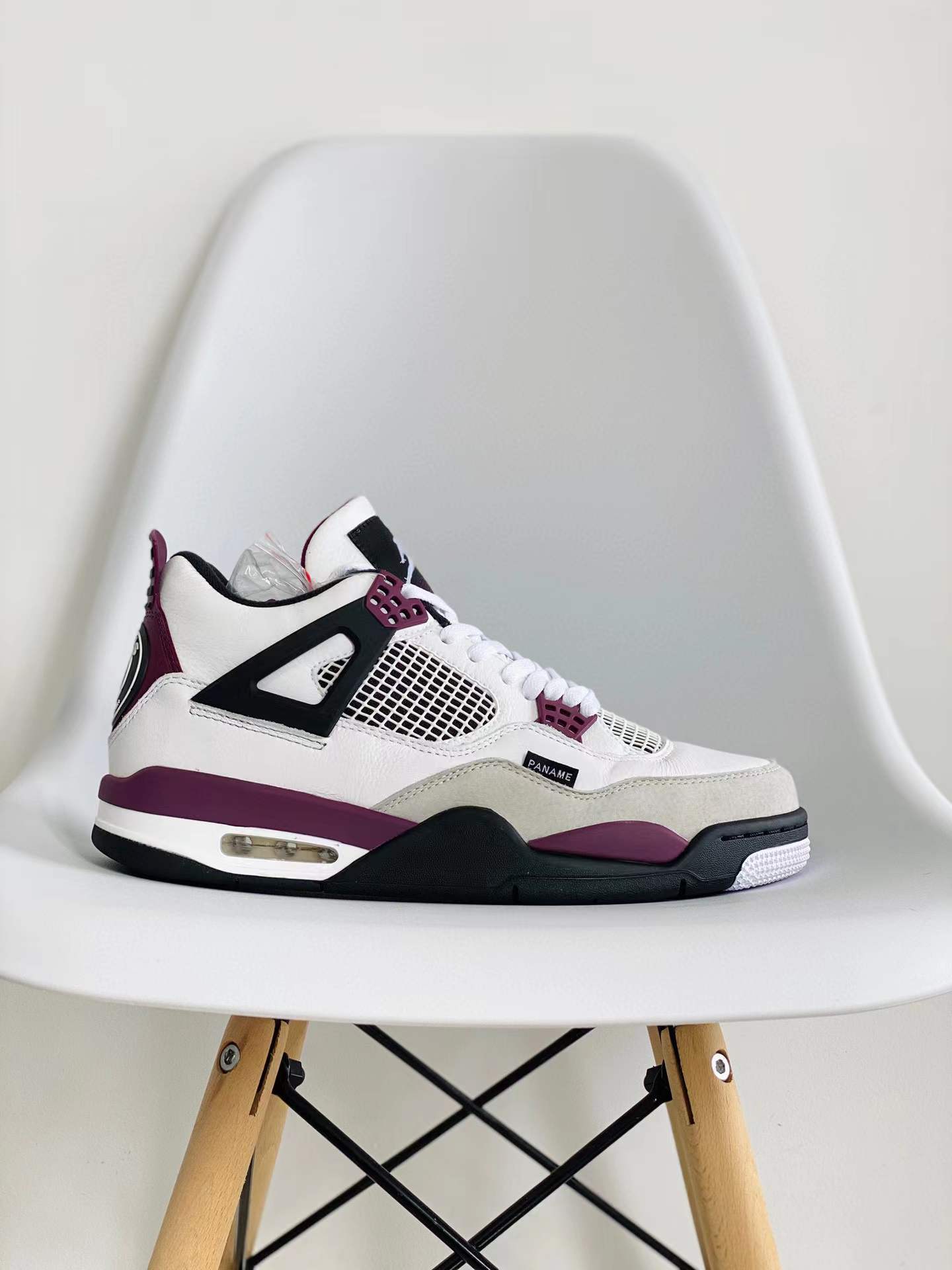 Air Jordan 4 AJ4 Retro PSG Paris Saint Germain 波爾多 大巴黎 白紫 低筒 男鞋 女鞋 籃球鞋 板鞋 CZ5624-100
