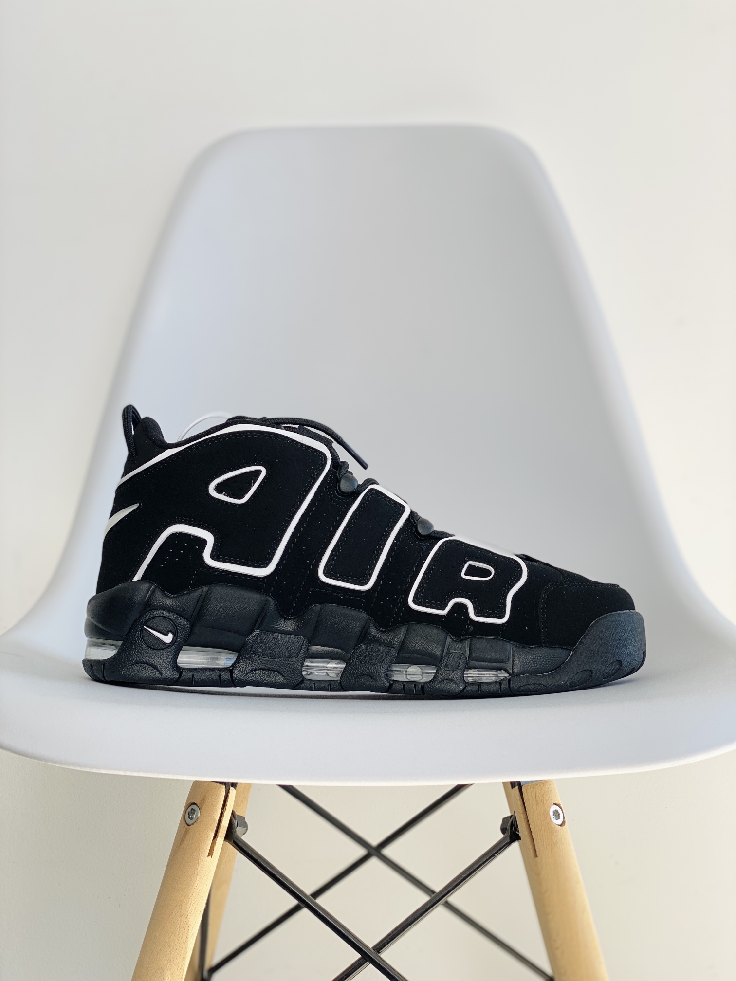 Air More Uptempo Black White 黑白 奥林匹克 海军蓝 男鞋 女鞋 休闲鞋 板鞋 414962-002