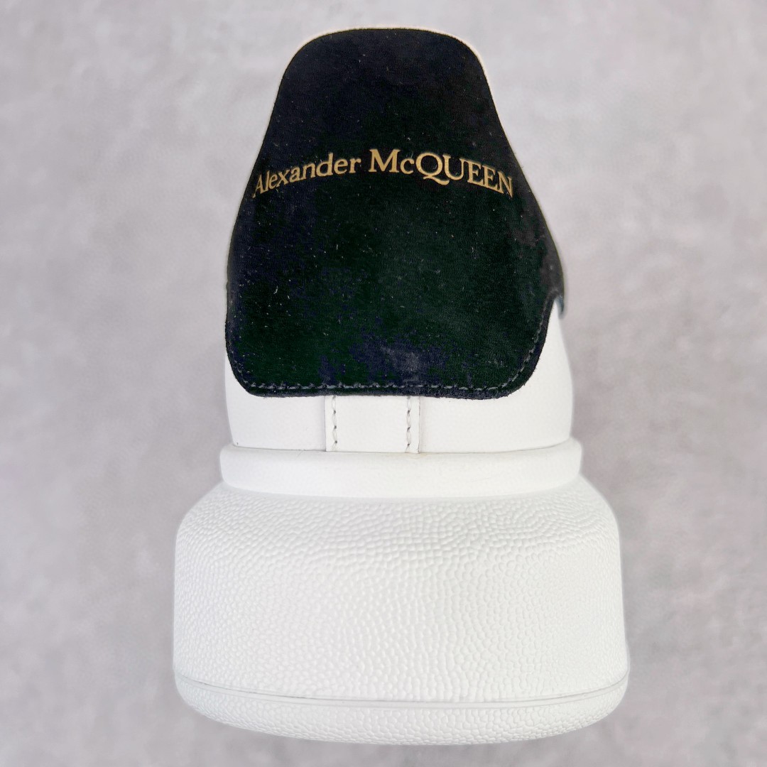 Alexander McQueen 麦昆 黑尾 绒面 低筒 板鞋 休闲鞋 厚底鞋 增高鞋 男鞋 女鞋 553770WHGP79061